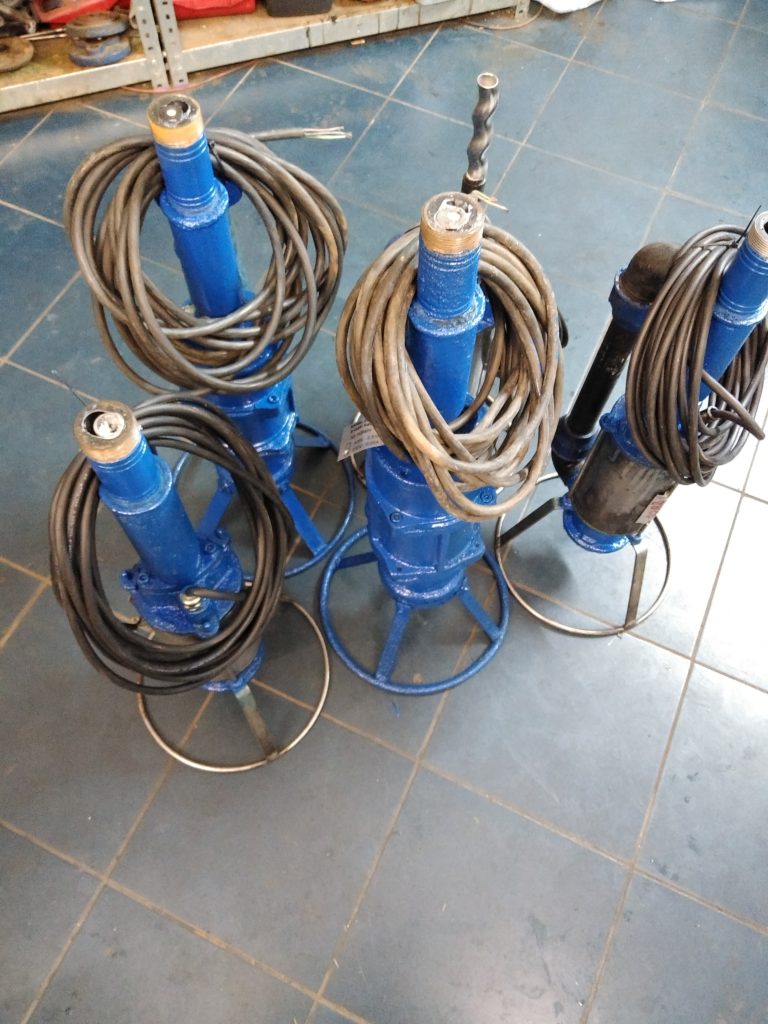 kolejne remonty pomp 400V i 230V
